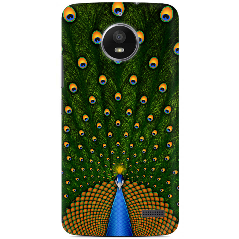 Чехол Uprint Motorola Moto E XT1762 Peacocks Tail