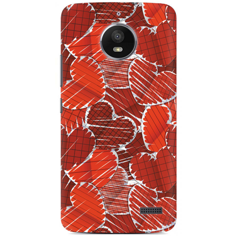 Чехол Uprint Motorola Moto E XT1762 Heart Strings