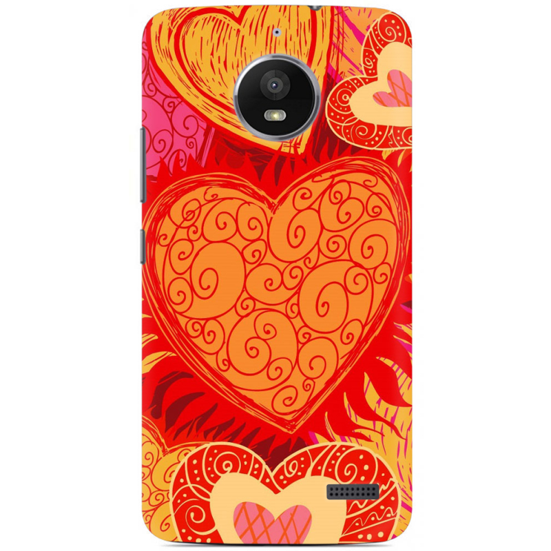 Чехол Uprint Motorola Moto E XT1762 Warm Hearts