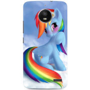 Чехол Uprint Motorola Moto E XT1762 My Little Pony Rainbow Dash