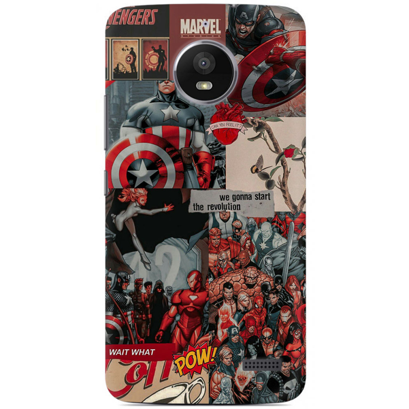 Чехол Uprint Motorola Moto E XT1762 Marvel Avengers