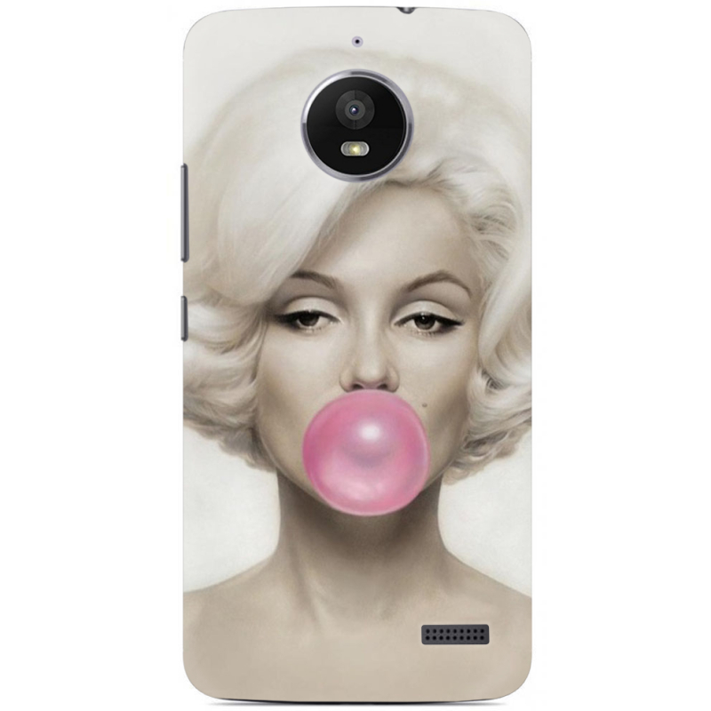 Чехол Uprint Motorola Moto E XT1762 Marilyn Monroe Bubble Gum