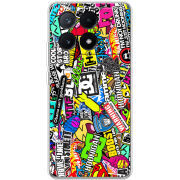 Чехол BoxFace Xiaomi Poco X6 Pro 5G Multicolored Inscriptions