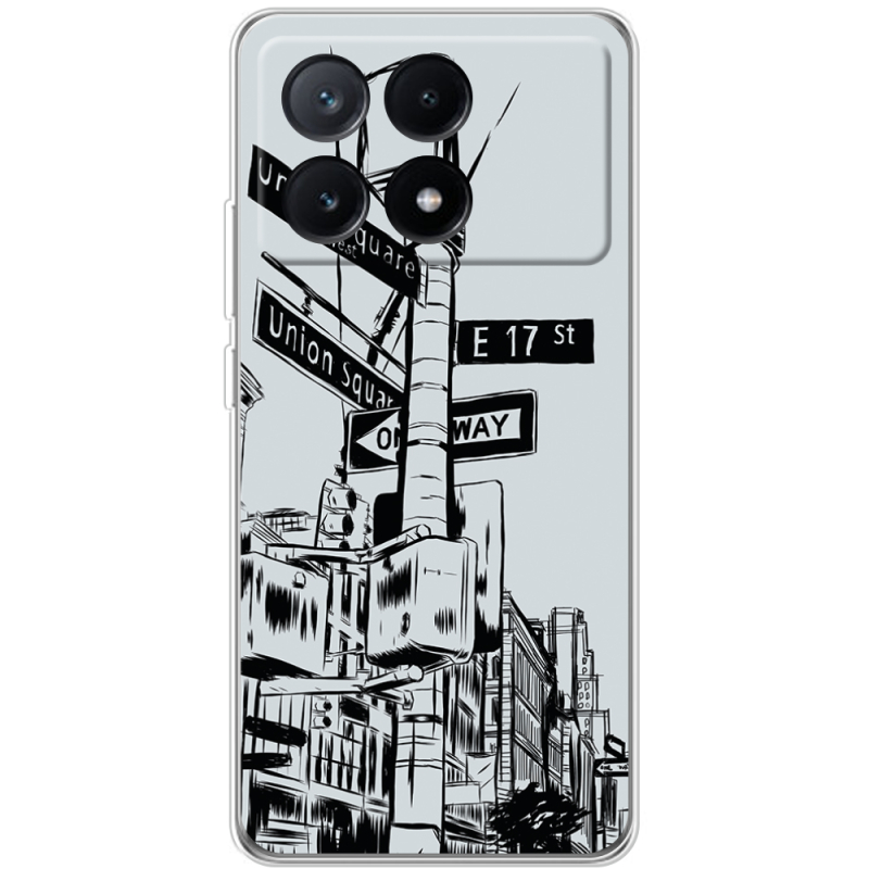 Чехол BoxFace Xiaomi Poco X6 Pro 5G 17 Street