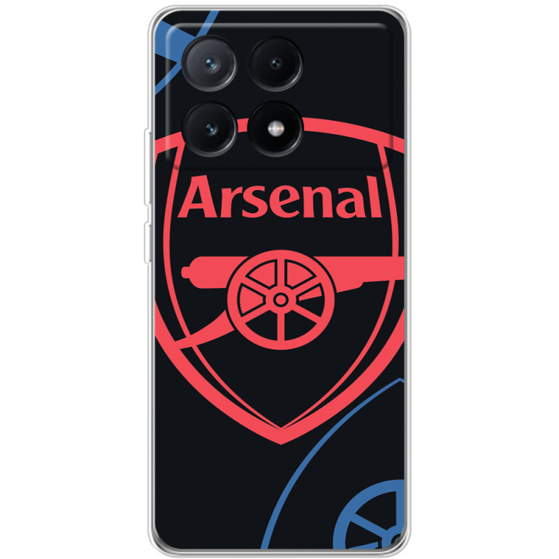 Чехол BoxFace Xiaomi Poco X6 Pro 5G Football Arsenal