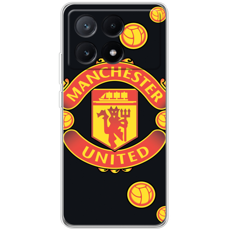 Чехол BoxFace Xiaomi Poco X6 Pro 5G FC Manchester-U