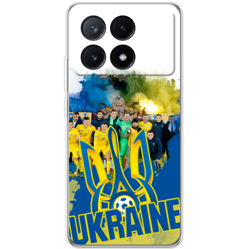 Чехол BoxFace Xiaomi Poco X6 Pro 5G Ukraine national team