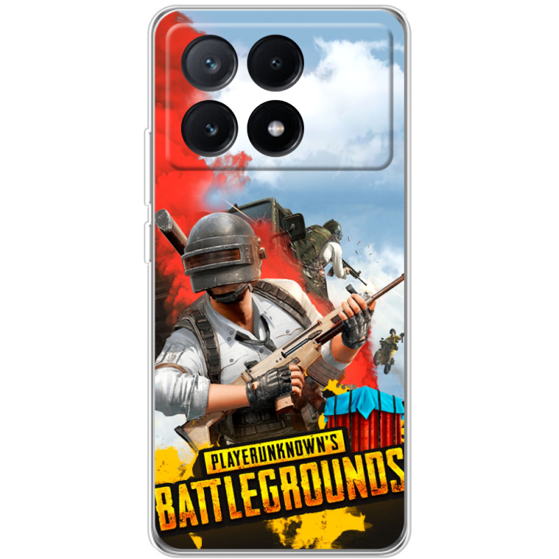 Чехол BoxFace Xiaomi Poco X6 Pro 5G PLAYERUNKNOWN'S BATTLEGROUNDS