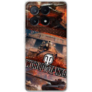 Чехол BoxFace Xiaomi Poco X6 Pro 5G World Of Tanks