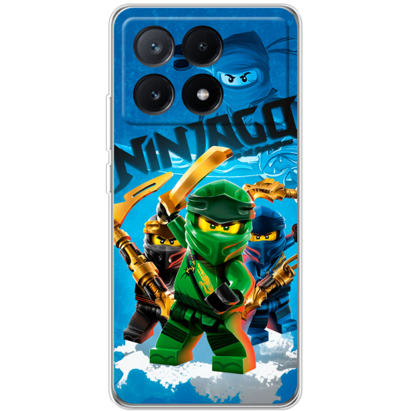 Чехол BoxFace Xiaomi Poco X6 Pro 5G Lego Ninjago