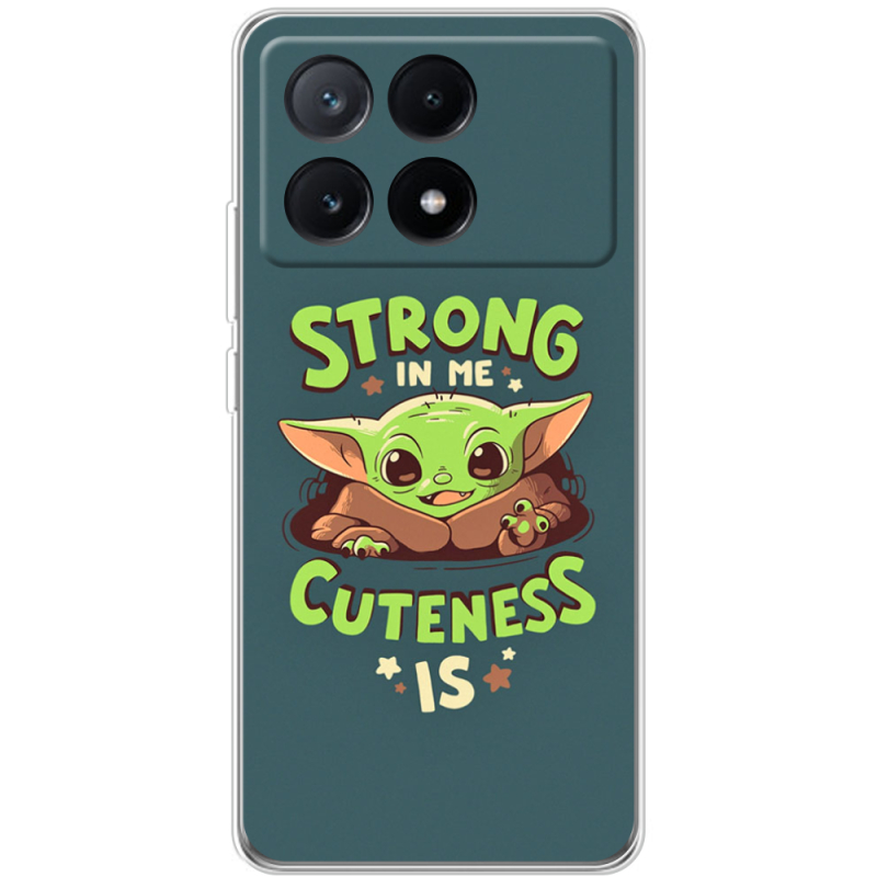 Чехол BoxFace Xiaomi Poco X6 Pro 5G Strong in me Cuteness is