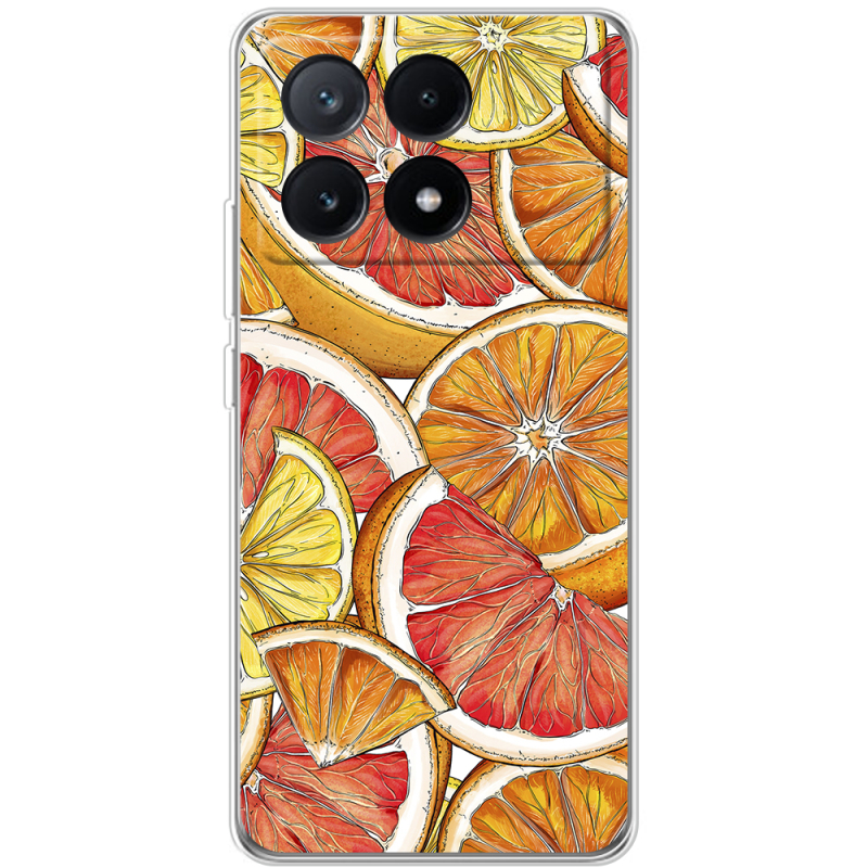 Чехол BoxFace Xiaomi Poco X6 Pro 5G Citrus Pattern