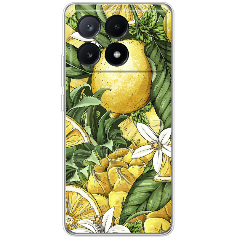 Чехол BoxFace Xiaomi Poco X6 Pro 5G Lemon Pattern