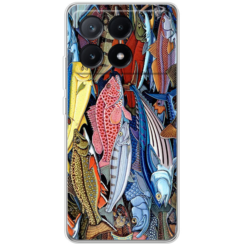 Чехол BoxFace Xiaomi Poco X6 Pro 5G Sea Fish
