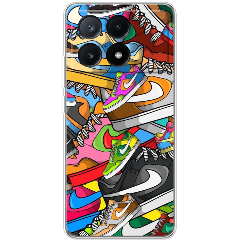 Чехол BoxFace Xiaomi Poco X6 Pro 5G Sneakers