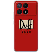 Чехол BoxFace Xiaomi Poco X6 Pro 5G Duff beer