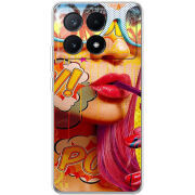 Чехол BoxFace Xiaomi Poco X6 Pro 5G Yellow Girl Pop Art