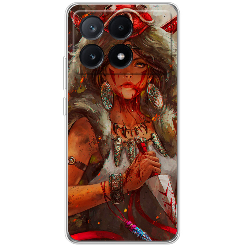Чехол BoxFace Xiaomi Poco X6 Pro 5G Принцесса Мононоке