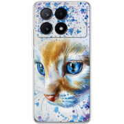 Чехол BoxFace Xiaomi Poco X6 Pro 5G Голубоглазый Кот