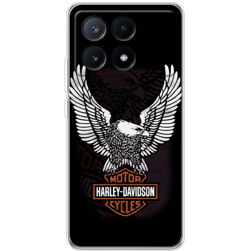 Чехол BoxFace Xiaomi Poco X6 Pro 5G Harley Davidson and eagle