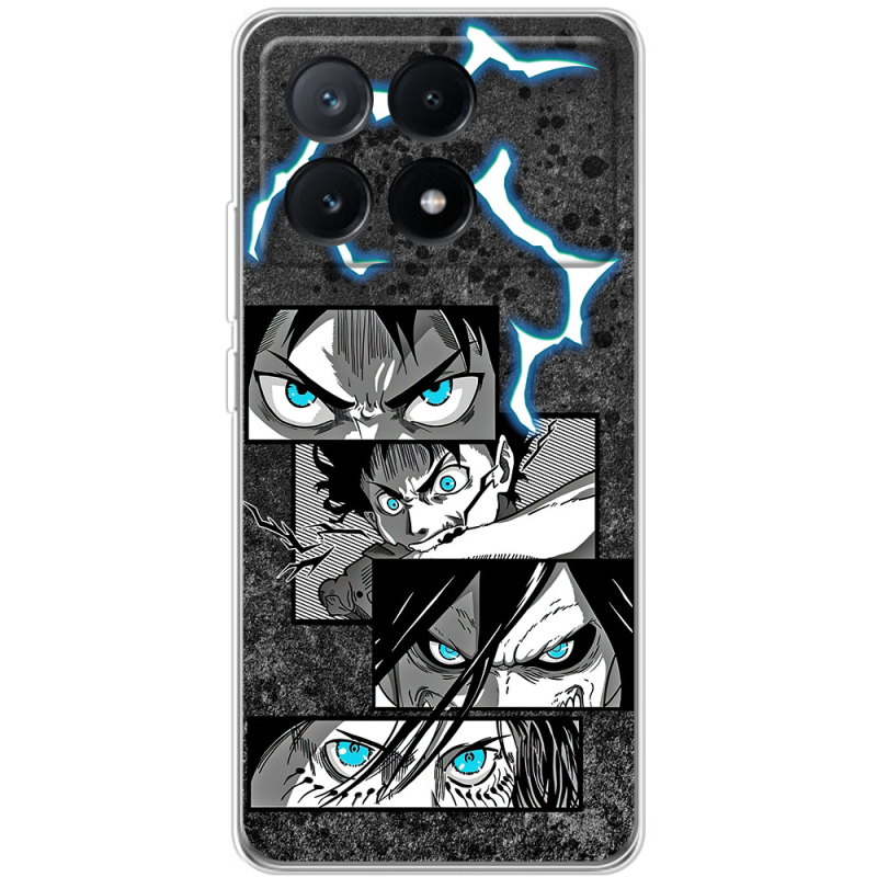 Чехол BoxFace Xiaomi Poco X6 Pro 5G Eren Yeager Transformation