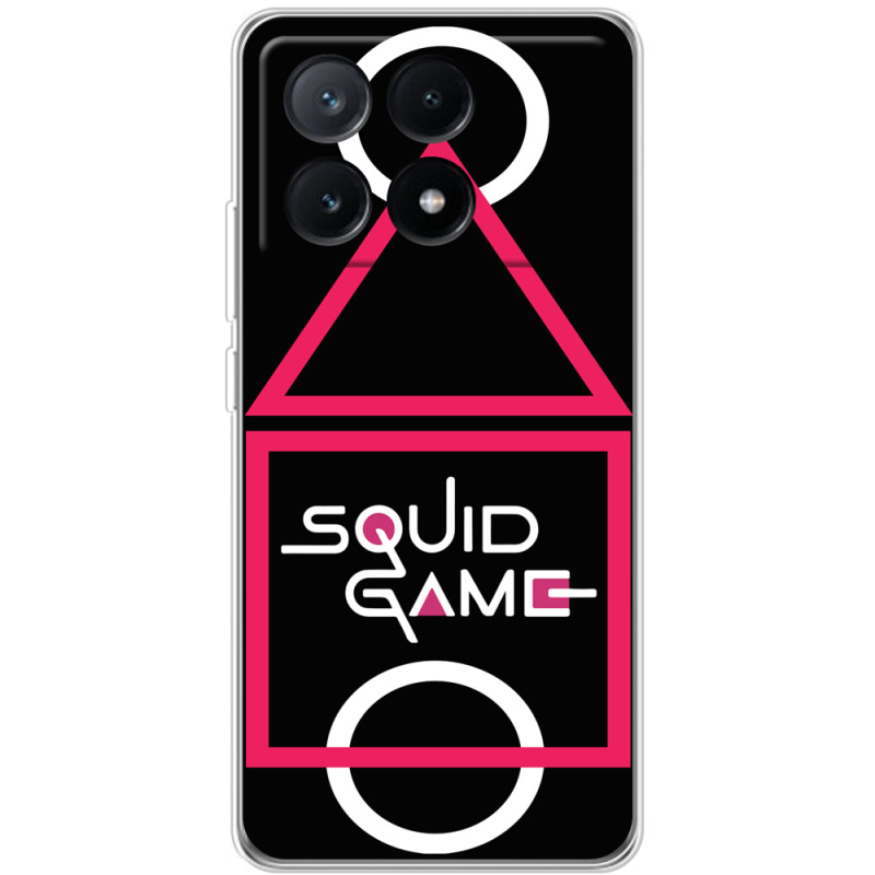 Чехол BoxFace Xiaomi Poco X6 Pro 5G siquid game игра в кальмара