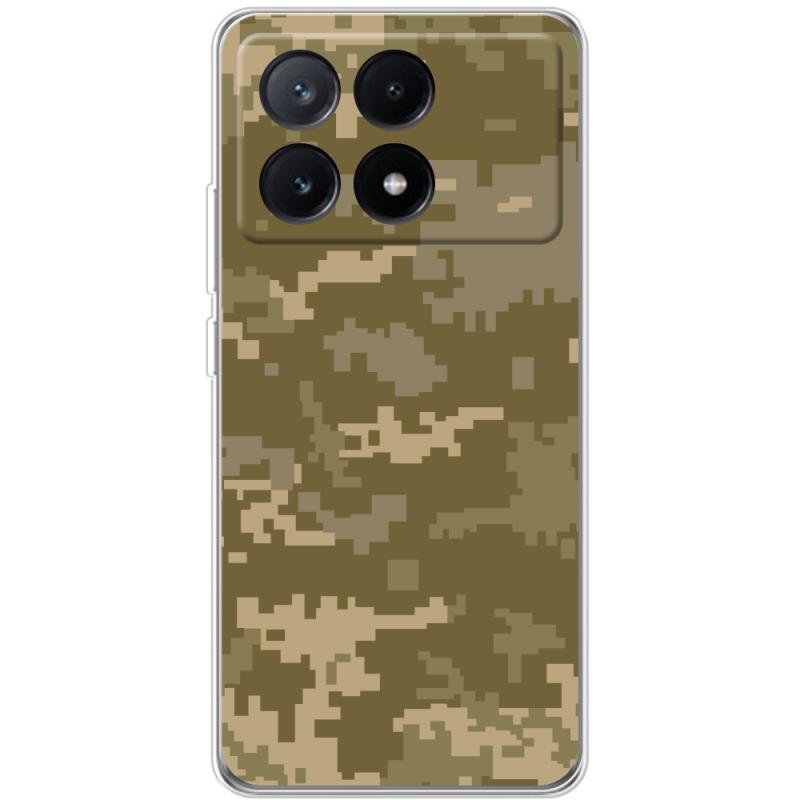 Чехол BoxFace Xiaomi Poco X6 Pro 5G Камуфляж ЗСУ
