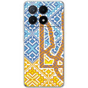 Чехол BoxFace Xiaomi Poco X6 Pro 5G Тризуб Вишивка