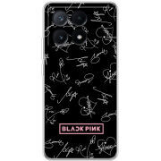 Чехол BoxFace Xiaomi Poco X6 Pro 5G Blackpink автограф