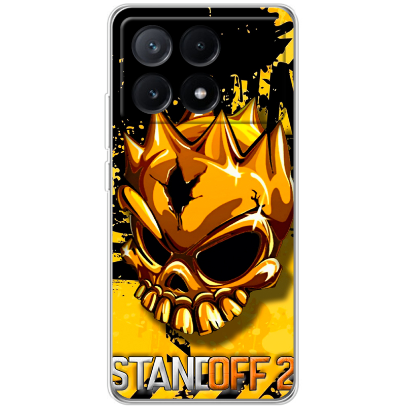 Чехол BoxFace Xiaomi Poco X6 Pro 5G StandOff 2 gold