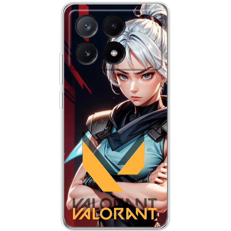 Чехол BoxFace Xiaomi Poco X6 Pro 5G Valorant Джет