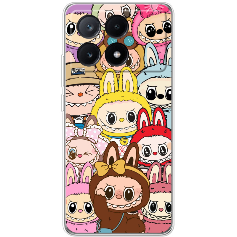 Чехол BoxFace Xiaomi Poco X6 Pro 5G Labubu