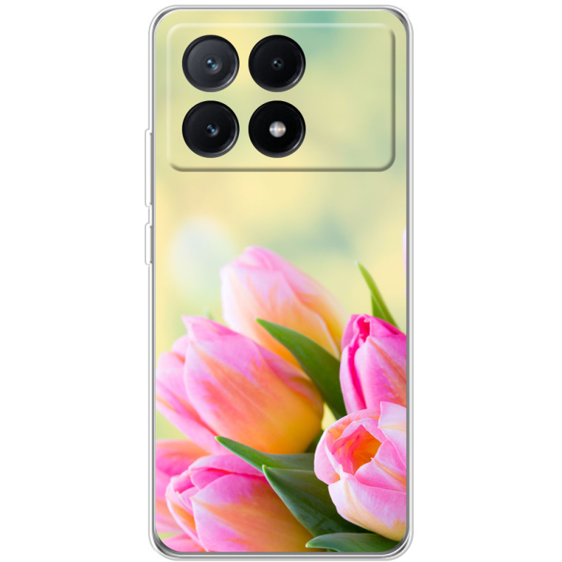Чехол BoxFace Xiaomi Poco X6 Pro 5G Bouquet of Tulips