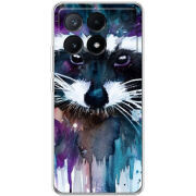 Чехол BoxFace Xiaomi Poco X6 Pro 5G Акварельный енот