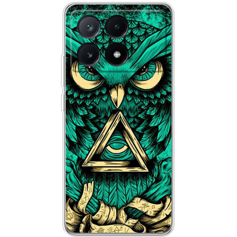 Чехол BoxFace Xiaomi Poco X6 Pro 5G Masonic Owl