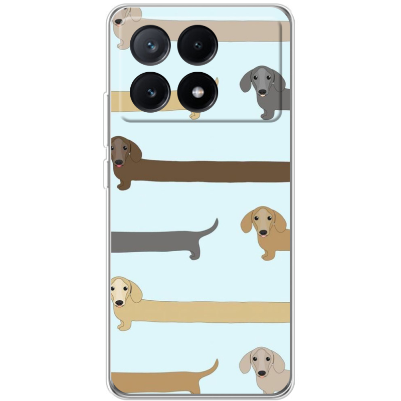 Чехол BoxFace Xiaomi Poco X6 Pro 5G Dachshund