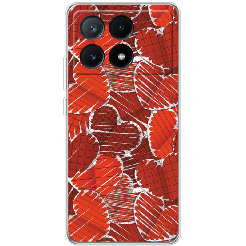 Чехол BoxFace Xiaomi Poco X6 Pro 5G Heart Strings
