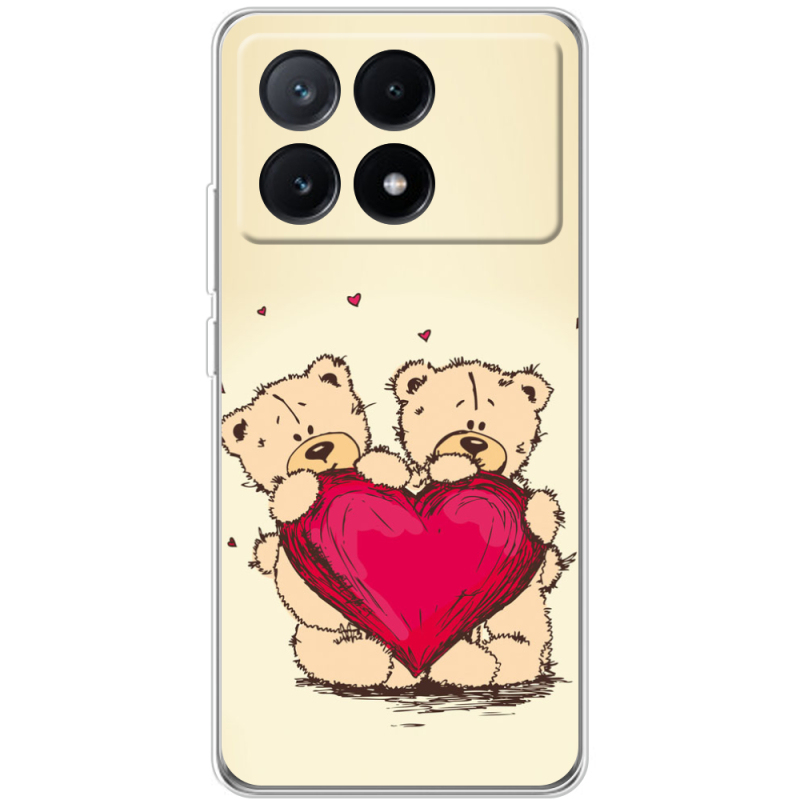 Чехол BoxFace Xiaomi Poco X6 Pro 5G Teddy Bear Love
