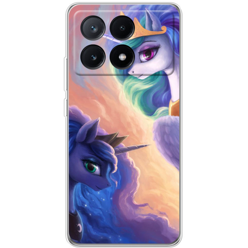 Чехол BoxFace Xiaomi Poco X6 Pro 5G My Little Pony Rarity  Princess Luna