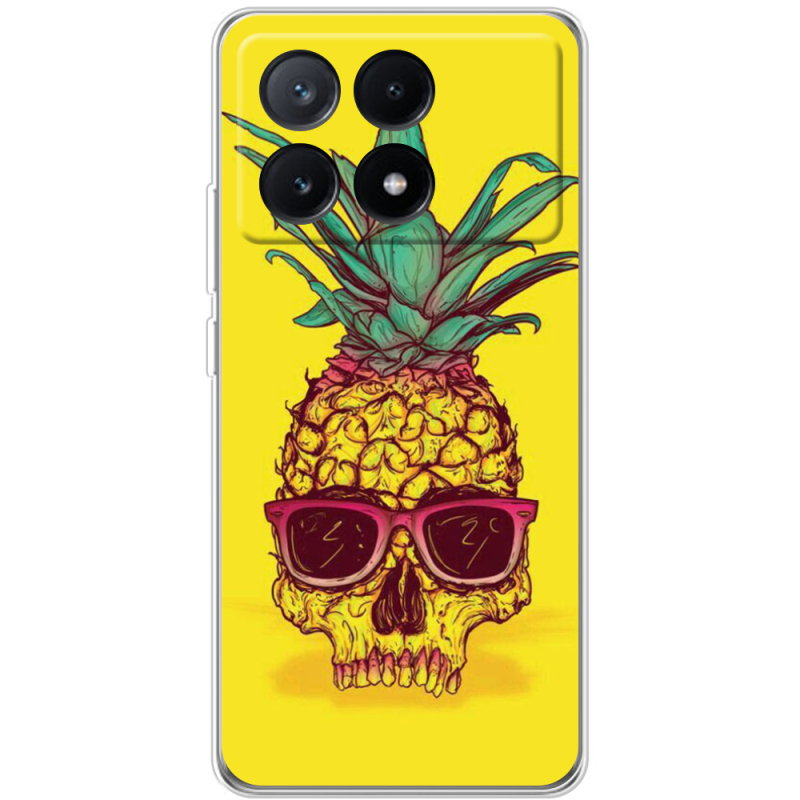 Чехол BoxFace Xiaomi Poco X6 Pro 5G Pineapple Skull
