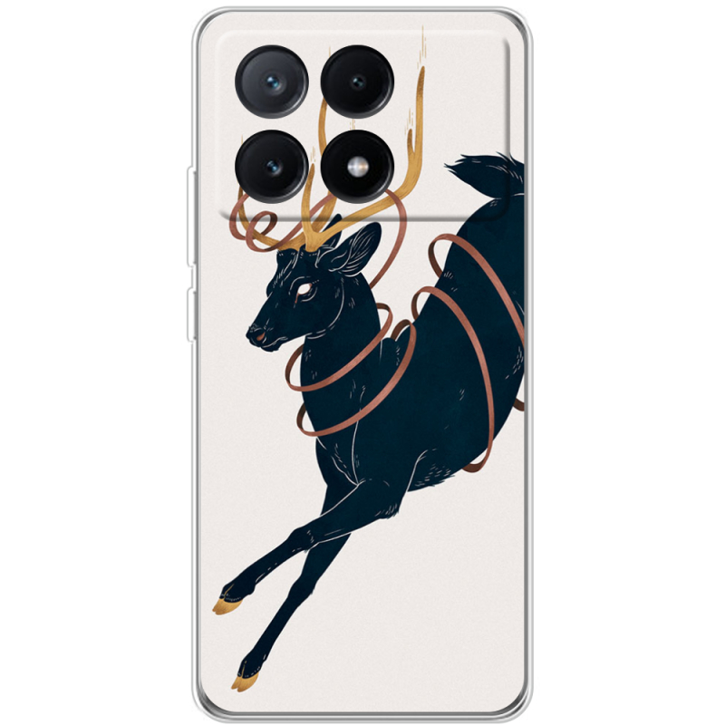 Чехол BoxFace Xiaomi Poco X6 Pro 5G Black Deer