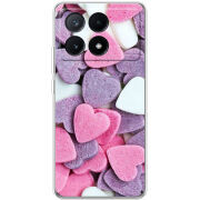 Чехол BoxFace Xiaomi Poco X6 Pro 5G Сердечки