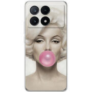 Чехол BoxFace Xiaomi Poco X6 Pro 5G Marilyn Monroe Bubble Gum