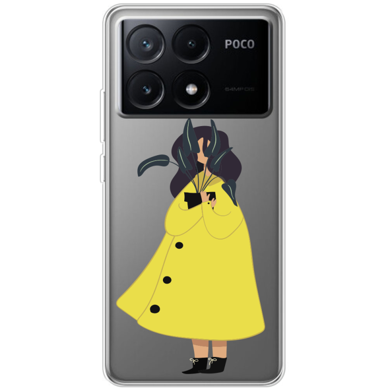 Прозрачный чехол BoxFace Xiaomi Poco X6 Pro 5G Just a Girl