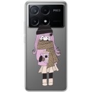 Прозрачный чехол BoxFace Xiaomi Poco X6 Pro 5G Winter Morning Girl