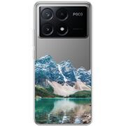 Прозрачный чехол BoxFace Xiaomi Poco X6 Pro 5G Blue Mountain