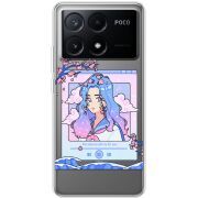 Прозрачный чехол BoxFace Xiaomi Poco X6 Pro 5G The Sakuras Will Cry For You
