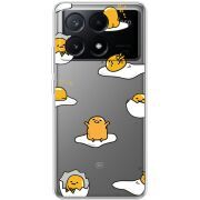 Прозрачный чехол BoxFace Xiaomi Poco X6 Pro 5G Gudetama