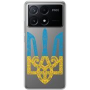 Прозрачный чехол BoxFace Xiaomi Poco X6 Pro 5G Gold Trident