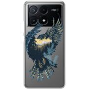 Прозрачный чехол BoxFace Xiaomi Poco X6 Pro 5G Eagle